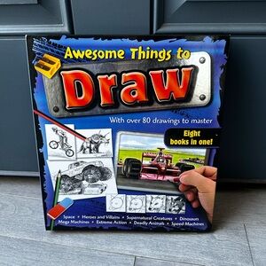 Awesome Things To Draw With Over 80 Drawings To Master Book Shane Nagle 8 In 1